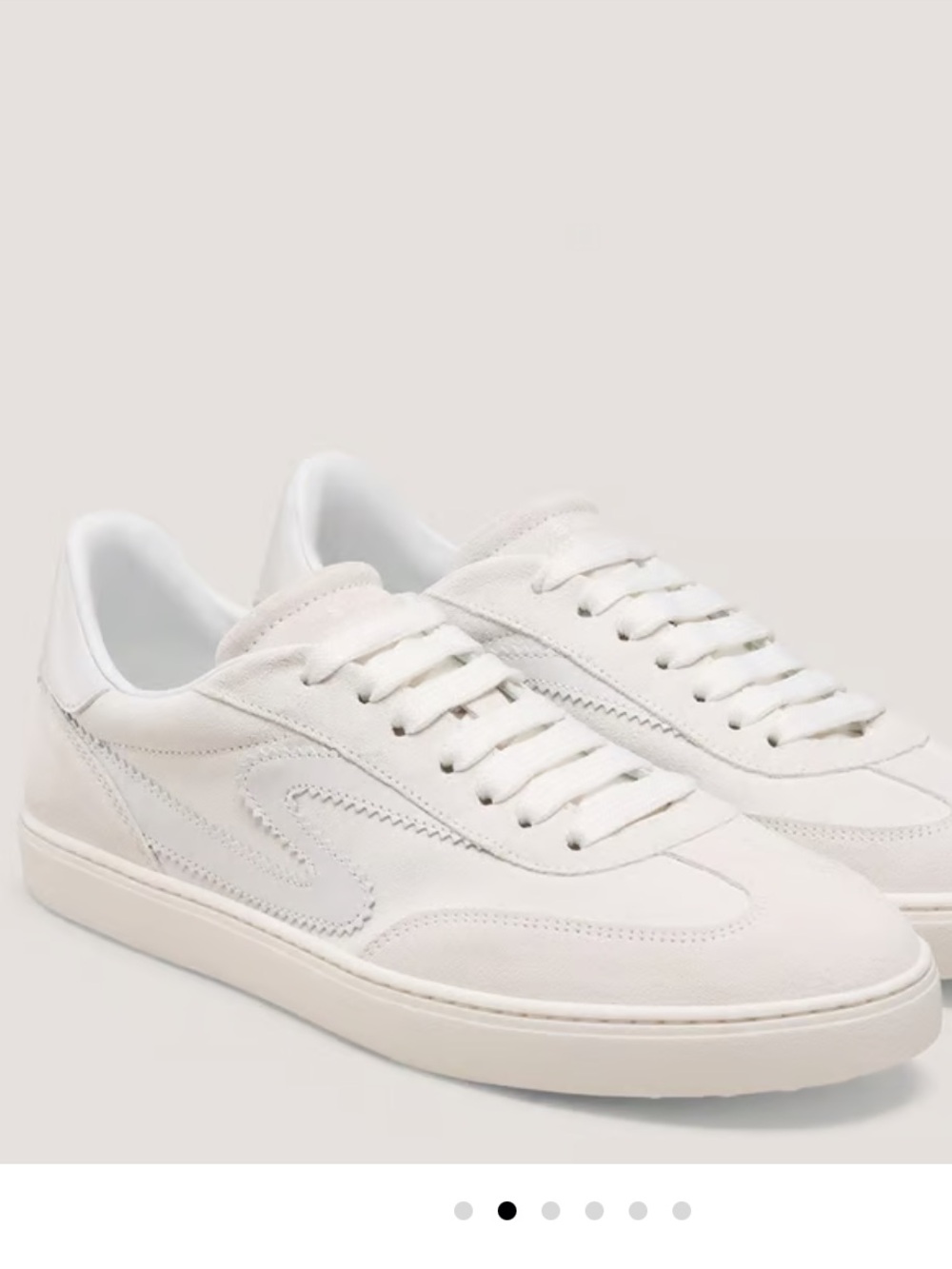 Stuart Wiseman Daryl Sneaker - 38.5, 8 Unisex, Women’s 8.5, Leather Tennis Shoe